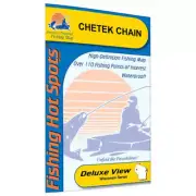 Chetek Chain (Barron Co) Fishing Map M157