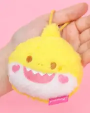 NEW Pinkfong Baby Shark plush doll name tag