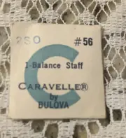 Caravelle Bulova Cal. 2SO BALANCE STAFF #56 Watch Material Part VTG NOS Sealed