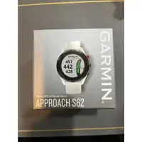 在飛比找蝦皮購物優惠-GARMIN Approach S62高爾夫GPS腕錶 (白