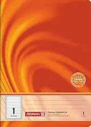 Brunnen 104470102 Exercise Book A4 Lined Glasses (16 Sheets Line Style 1, 1)