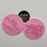 Valentines Day / Kiss me - Cookie cutter and debosser stamp set *FREE AUS POST*