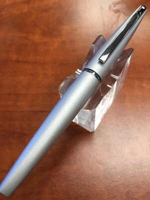 Sheaffer Taranis Brushed Chrome "F" Nib Fountain Pen