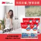 【3M】防潑水平單式保潔墊枕頭套(超值4入組)