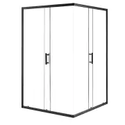 1000 x 900mm Sliding Door Nano Safety Glass Shower Screen By Della Francesca