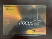 SeaSonic SSR-550FM Focus GM-550 550W 80+ Gold Semi-Modular ATX PSU (NEW)