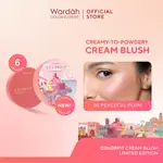 WARDAH COLORFIT CREAM BLUSH LIGHT FORMULA 和 TEXTURE CREAMY B