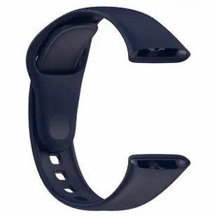 【Geroots】小米手錶超值版3代多彩矽膠單色錶帶腕帶(小米 Redmi Watch 3)