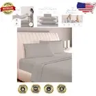 Elegant King Sheet Set in Cocoa Taupe - 100% Egyptian Cotton, 600 Thread Count