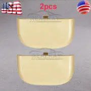 For 2013-2016 Ford Fusion MKZ Edge Dune Tan Sun Visor Cap Clip DS7Z4273AA 2PCS (for: Ford)