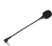 Tiny Mic | Flexible Dynamic Mic Replacement 3.5mm Microphone - Game Microphone, Protable Headset Accessories for Family, Friends, Home, Remote Work