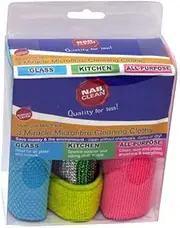Nab Clean Specialised Microfibre Cloth 3 Pack