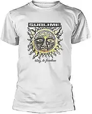 Sublime Men's 40oz to Freedom T-Shirt White Medium