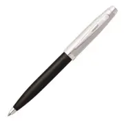 NEW Sheaffer 100 Black/Chrome Ballpoint Pen