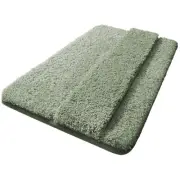 Plush Polyester Bath Mat with Excellent Moisture Absorption and Cushioning