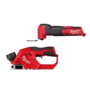 Milwaukee Planer Li-Ion Brushless Cordless 14500 RPM w/ Oscillating Multi-Tool