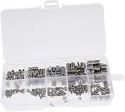 Healeved 1 Inner Six Headless Screw Short Hair Stainless Steel Skull