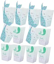 VILLFUL Popcorn Buckets Party Snack Boxes Multifunctional Paper Boxes for Birthday Decorations