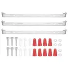 3 Set 295mm (11.6") Universal Light Fixture Mounting Bracket Kit with Screw