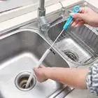 71cm Bendable Overflow Sink Drain Unblocker Cleaning Brush Cleaner T1T1 Ki V5F4