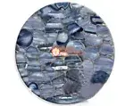 Agate Stone Coffee Table Top / Live Edge / Corner Table Top / Garden Decors