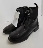 Dover Saddlery Riding Sport Provenance Paddock Boots Black Women's Sz 7 Lace-Up