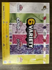 Play-Doh Slime, Crystal Crunch, Super Cloud, and Foam Scented 6 Variety Texture