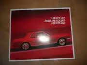 1966 FORD MUSTANG COUPE CONVT FASTBACK SALES BROCHURE
