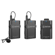 BOYA BY-WM4 Pro K2 Dual-Channel Digital Wireless Lavalier/Lapel Microphone Kit