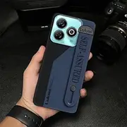 Phone Case Compatible with ZTE Blade A75 4G/Z2359, Phone Holder Simple Back Cover Design Wristband Soft case Wrist Strap Shockproof