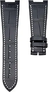 Alligator strap compatible Patek Philippe Nautilus 5711 5712r Watch Strap 25mm