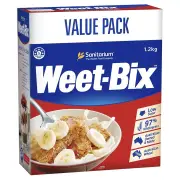 Weet-Bix Breakfast Cereal (Original) Value Pack 1.2kg