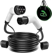 BEALIFE Electric Vehicle 3.5KW-22 KW EV Charging Cable Compatible with All Vehicles 10m Type-2 Charging Cable 1Phase/Three Phase, 7KW 1Phase