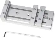 Mini Low Profile Bench Vise Workholding Clamp Work Table for FoxAlien 3018-SE