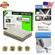 Versatile 3,600 Pack of 16 Gauge Stainless Steel Hog Rings for Outdoor Projects