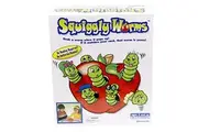 Pressman Squiggly Worms - No Reading Required Color Matching and Counting Action Game Multi Color, 5"
