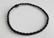 BLACK String BRACELET BOHO SURFER STYLE