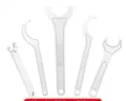 Metal ER Collet Chuck Spanner Nut Wrench Tool Holder CNC Machine Lathe Parts