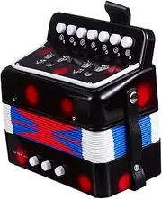 COOPHYA Mini Accordion Musical Instrument Educational Toy for Boys and Girls Boys and Girls Musical Instruments Safe for Children