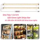 USB Plant Grow LED Light Bar 42-288 LEDs Sunlight Full Spectrum Veg Growing Lamp