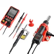 Micro Hot Air Gun LCD Display Soldering Station Portable Temperature Adjustable