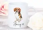 Personalised Beagle Mug L Beagle Mug L Beagle Gift L Beagle Mum Mom Gift L