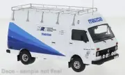 Model Car Rally Scale 1:43 Ixo VW LT35 Lwb Rallye Team Mazda Assistance