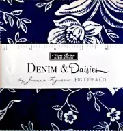 MODA FABRICS "DENIM & DAISIES" CHARM PACK BTCP