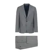 [Paul Smith] Paul Smith-Grey Gents Tailored Wool Suit-Uomo 50 IT