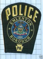 Police Patch - Pennsylvania - Emlenton Borough 1859