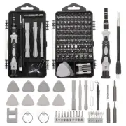 138 in 1 Magnetic Precision Screwdriver Set Electronics Repair Tools Kit Grey