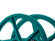 Peregrine Master Graphite 20" Wheel Set - Turquoise