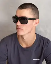 [Oakley] Oakley Men's Holbrook Xl Polarised Sunglasses in Matte Black One Size Matte Black