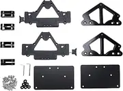Quick Release Saddlebag Plates, Aluminum Alloy Motorcycle Saddlebag Support Racks Weather Proof Enhanced Stability Fit for Shadow Sabre VLX VT750 V-Star Vulcan Boulevard